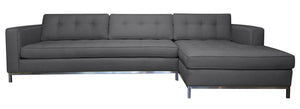 Nixon 2pc Sectional Right Facing 126"W x 65"L