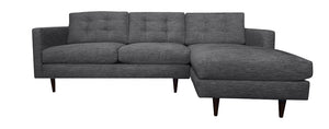 San Diego 2pc Sectional Right Facing 99"W x 65"L