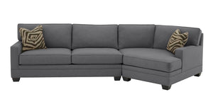 Loft 2PC Sectional Right Facing 135"