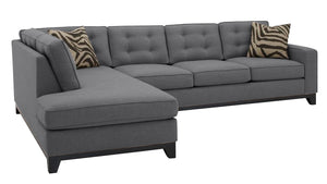 Sorrento 2pc Sectional Left Facing 119"W x 85"L