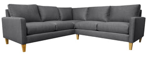Verona 2pc L- Sectional  93"W x 93"L