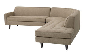 Hollywood 3pc Sectional Right Facing 112" x 111"