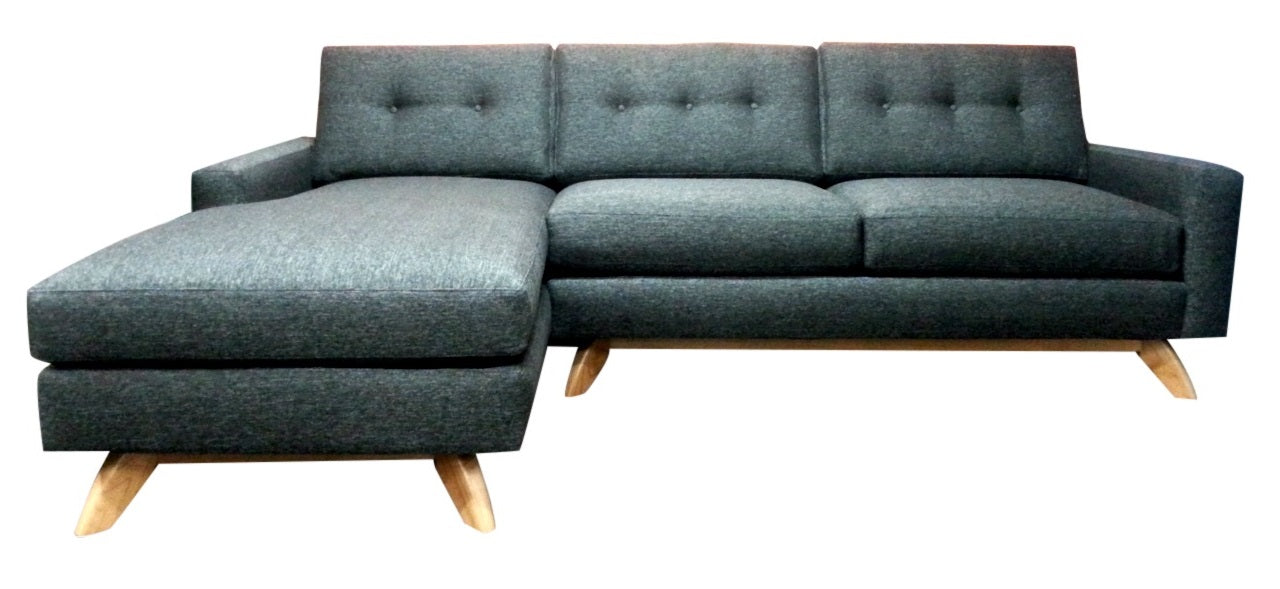 Venice 2pc Sectional Left Facing 99"W x 65"L