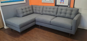 Elmwood 2pc Sectional Left Facing 99"W x 68"L