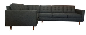 San Diego 2pc Sectional Right Facing 122"W x 75"L