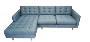 San Diego 2pc Sectional Left Facing 103"W x 65"L